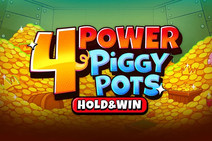 4 Power Piggy Pots