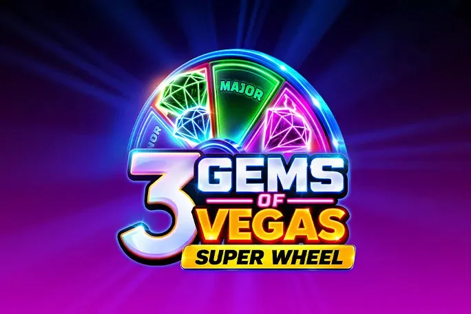 3 Gems of Vegas Super Wheel
